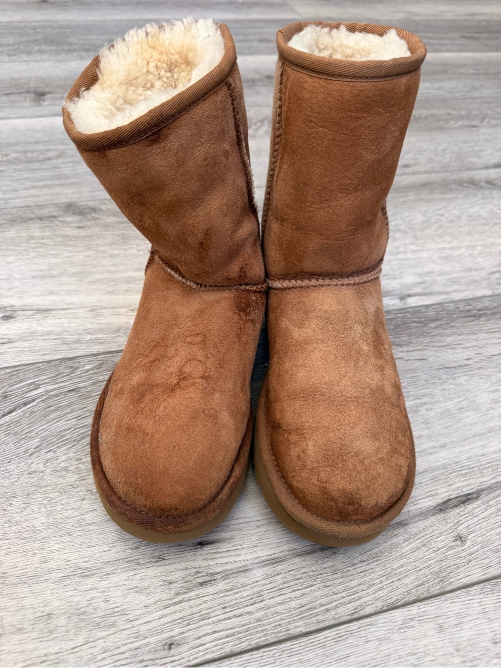 UGG Women's Chestnut Shearling Lined Classic Short Boots